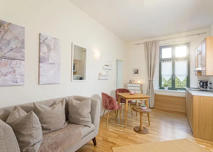 شقة Romantische Ferienwohnung In Eibenstock Mit Sauna