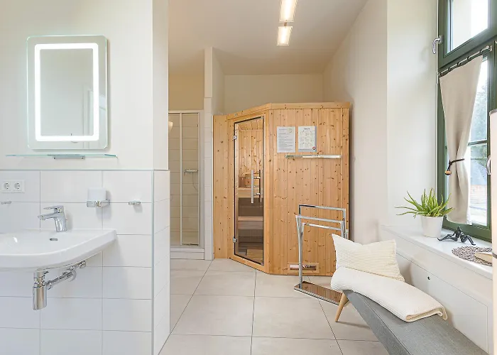 شقة Romantische Ferienwohnung In Eibenstock Mit Sauna